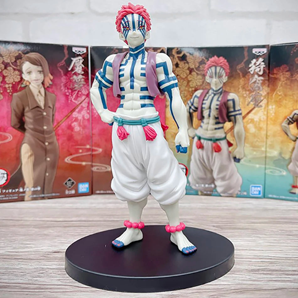 Anime Demon Slayer Figure Model Juuni Kitsuki Akaza Douma Kibutsuji Muzan‌ Figure PVC Collection Desktop Decoration Model Toys