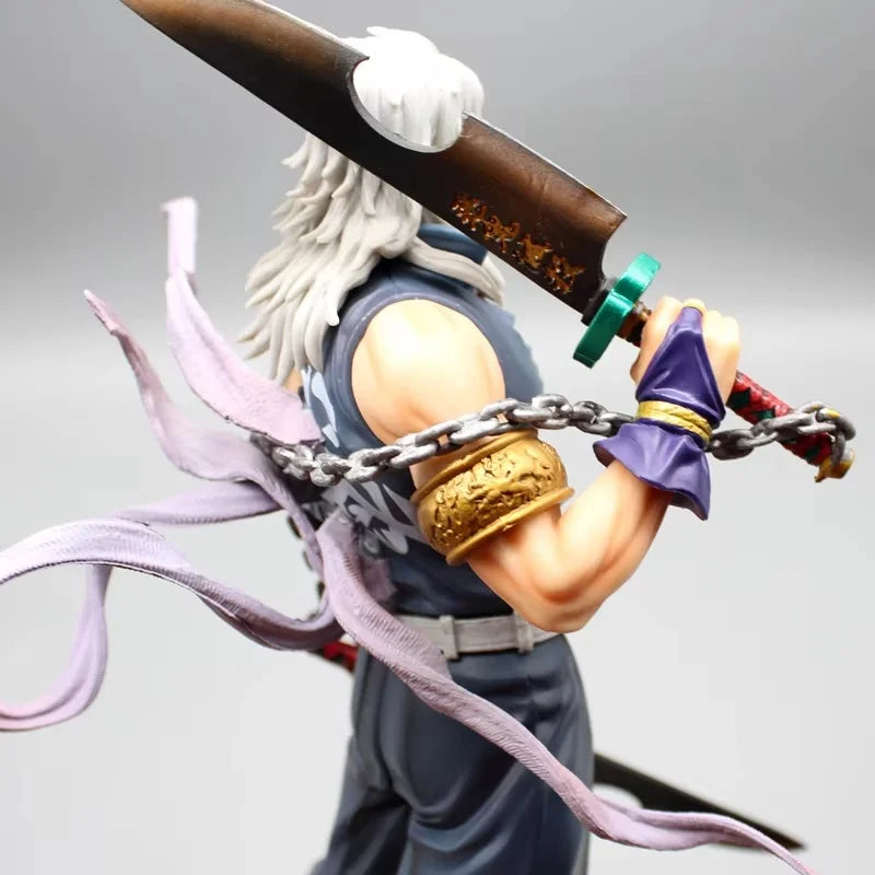 Anime Demon Slayer Figure Uzui Tengen Gk Statue Figurine Pvc Model Doll Collection Desktop Ornament Toys Birthday Gifts