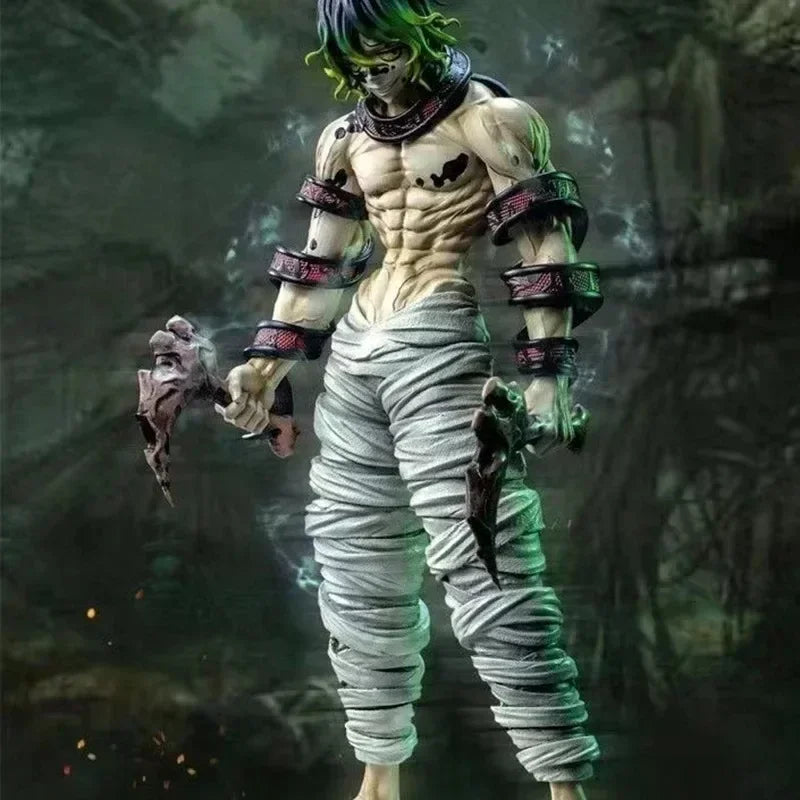 Anime Demon Slayer Kimetsu No Yaiba Figure Giyuutarou Daki Kokushibo Tsugikuni Yoriichi Douma Inosuke Action Figures Model Toys