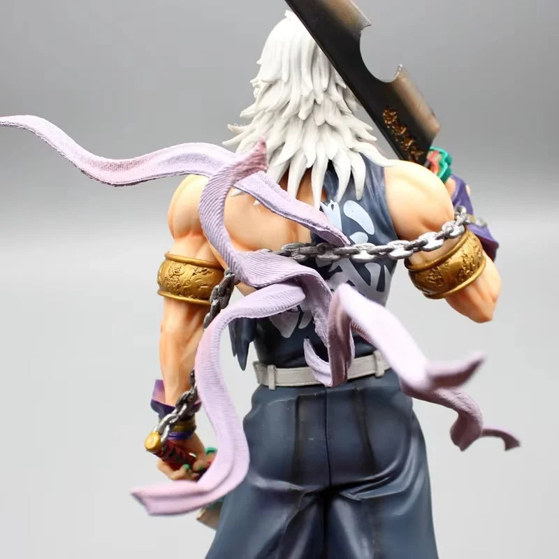Anime Demon Slayer Figure Uzui Tengen Gk Statue Figurine Pvc Model Doll Collection Desktop Ornament Toys Birthday Gifts
