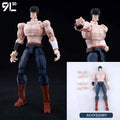 9L3D Printed Demon Slayer AKAZA Tanjiro Kamado Lucky Dummy 13 Movable Shapeshift Action Figures Mannequin Toys for Anime Fans